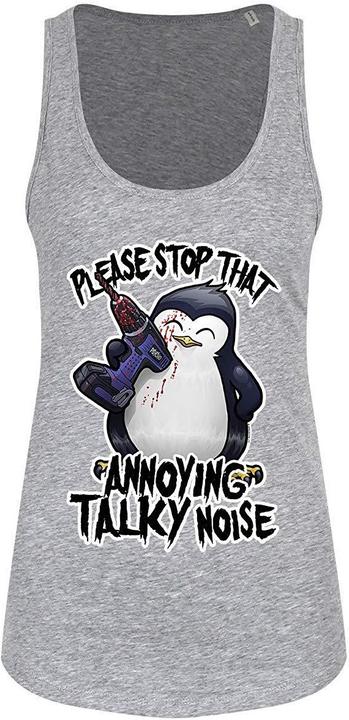 Psycho Penguin Tanktop That Annoying Talky Noise