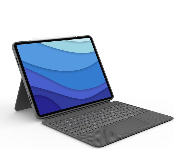 Image du produit Logitech Combo Touch (US, iPad Pro 12.9 2022 (6e génération), iPad Pro 12.9 2021 (5ème génération))