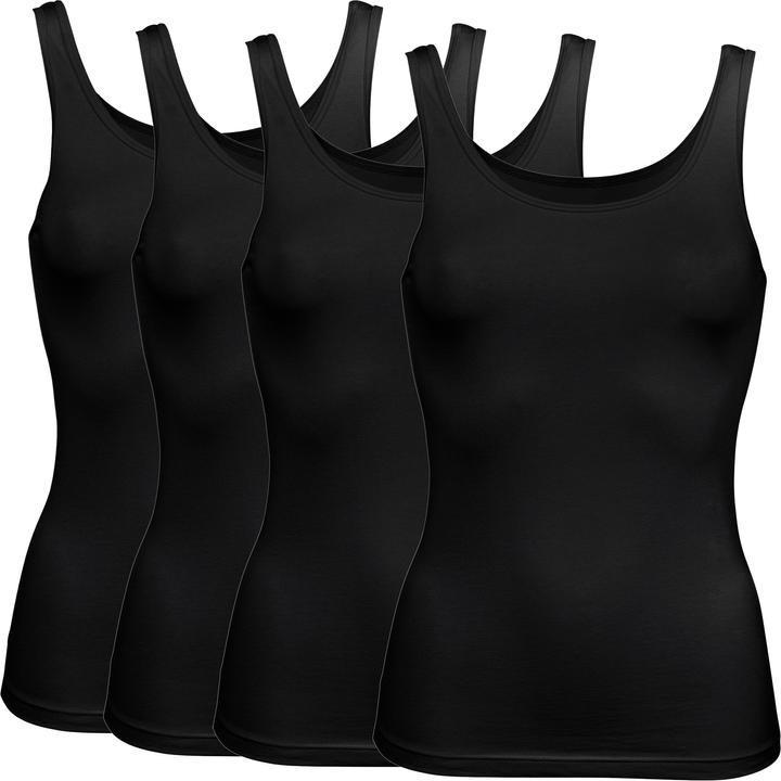 Erwin Müller Damen-Unterhemd 4er-Pack