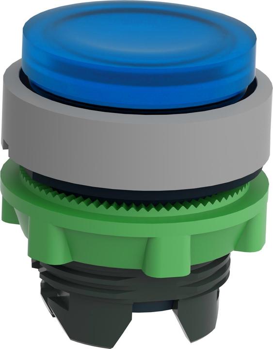 Actual product image Schneider Electric Illuminated pushbutton, front, protruding, ZB5AW163C0