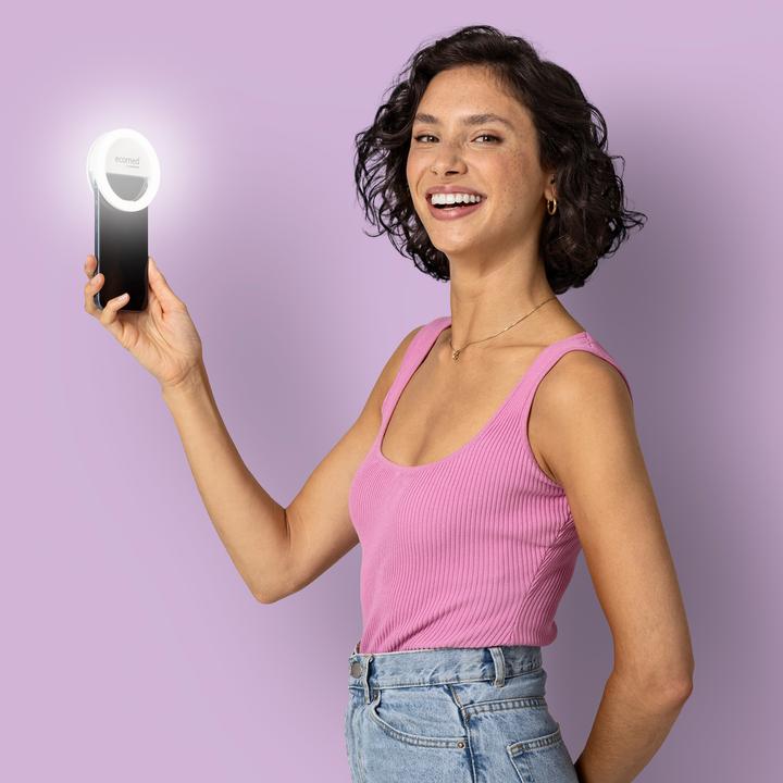 Produktbild Medisana CM-20E Selfie Mirror - Cosmetic Mirror by ECOMED (Ø 9 x 3 cm)