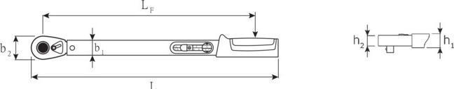 Actual product image Stahlwille 721QR (1/2", 40 Nm, 200 Nm)
