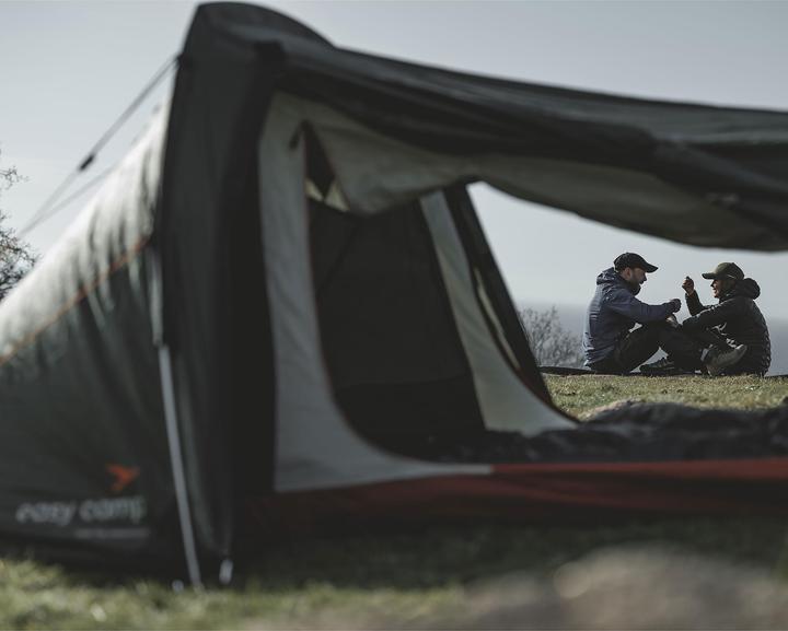 Produktbild Easy Camp Tunnelzelt Sarek 2 (dunkelgr?n/orange, Modell 2025) (Tunnelzelt, 2.20 kg, 2 Personen)