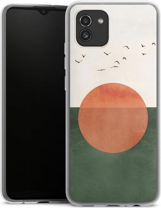 Produktbild DeinDesign Silikon Hülle für Samsung Galaxy A03 Handyhülle Case Smartphone Schutzhülle Sonnenschein (Samsung Galaxy A03)