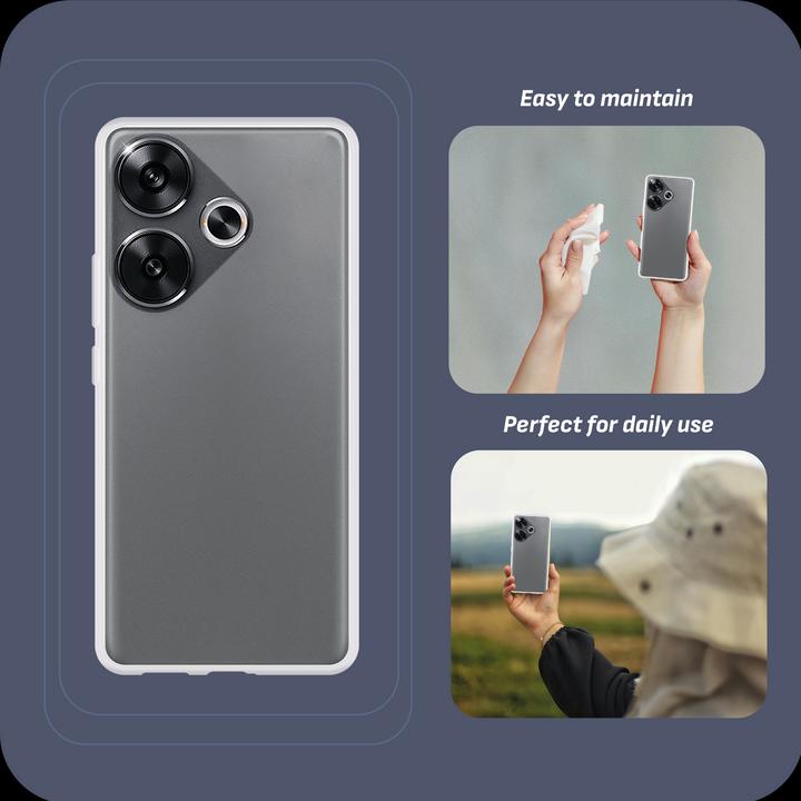 Actual product image Cazy Soft TPU protective cover (Xiaomi Poco F6)