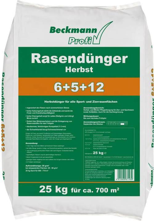 Produktbild Beckmann Herbstrasendünger (25 kg)