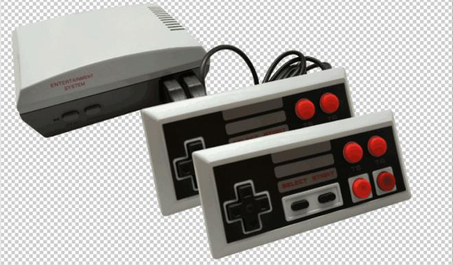 Produktbild MU Classic Game Konsole mit 600 Spielen und 2 Game Controllern