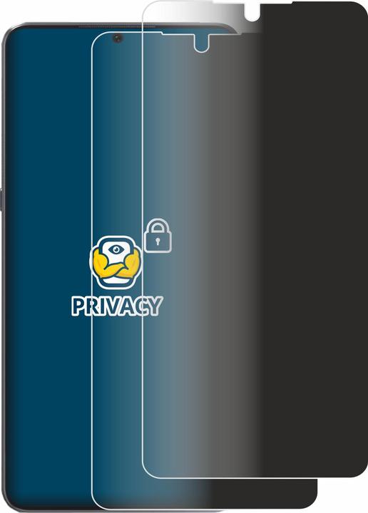 Actual product image BROTECT Anti-spy privacy film Blue light protection film (2 Piece, Honor X10 Max 5G)