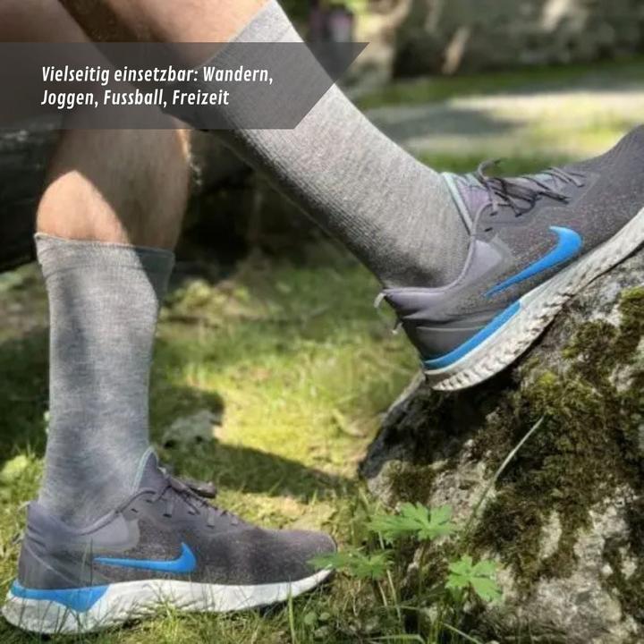 Image du produit Sportree 3er-Set Merino-Socken Gr. 39-42 Wandersocken Sportsocken Outdoorsocken (39 - 42)