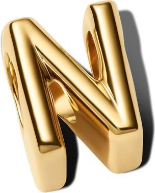 Image du produit Pandora Alphabet-Mini-Charm: Ihre Persönliche Botschaft (Métal, Plaqué or)