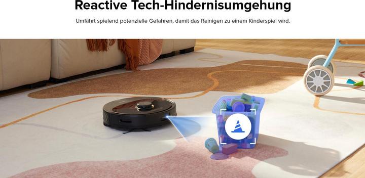Actual product image Roborock Q8 Max+ (Vacuum mopping robot)