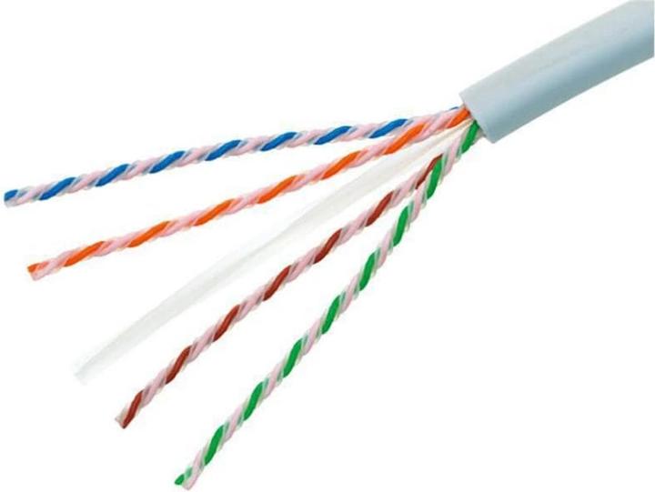 R&M Rangierkabel Kat 6A, U/UTP, LSZH, 305m weiss (U/UTP, CAT6a, 305 m)