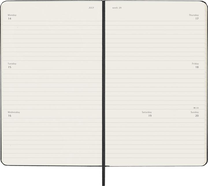 Image du produit Moleskine Agenda des élèves (13 x 21 cm, Anglais)