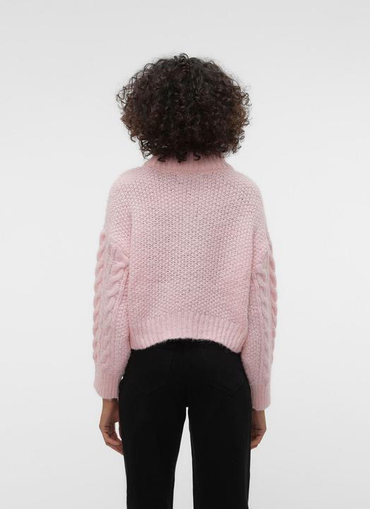 Image du produit Vero Moda VMDREAM LS HIGHNCK CROP PULLOVER GA EXC Pull en maille (M)
