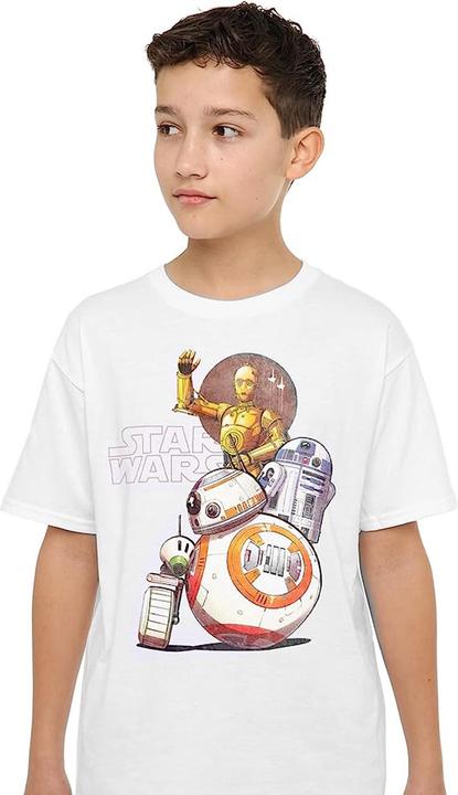 Immagine prodotto Star Wars Maglietta per bambini/ragazzi Droid Squad Droid (152, 158)