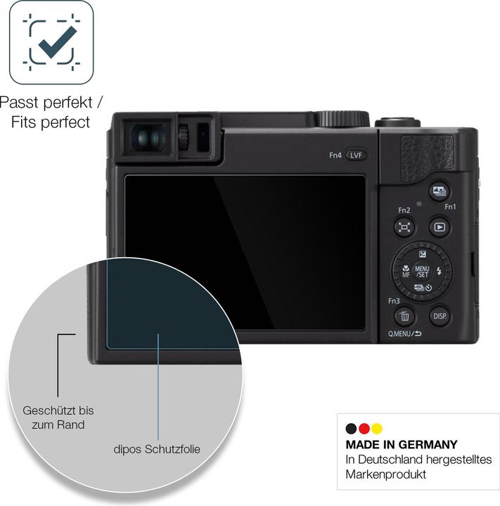 Actual product image Dipos Anti-Shock Screen Protector Clear (Screen protector)
