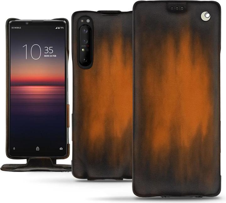Actual product image Noreve Leather cover vertical (Sony Xperia 1 II)