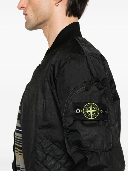 Actual product image Stone Island Coats Black (XL)