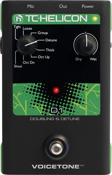 Produktbild TC Helicon VoiceTone D1 Dämpfer/Verstimmungsgerät (Gitarre, Mikrofon)