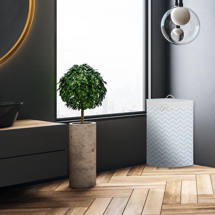 Produktbild Relaxdays Eckwäschekorb (60 l)