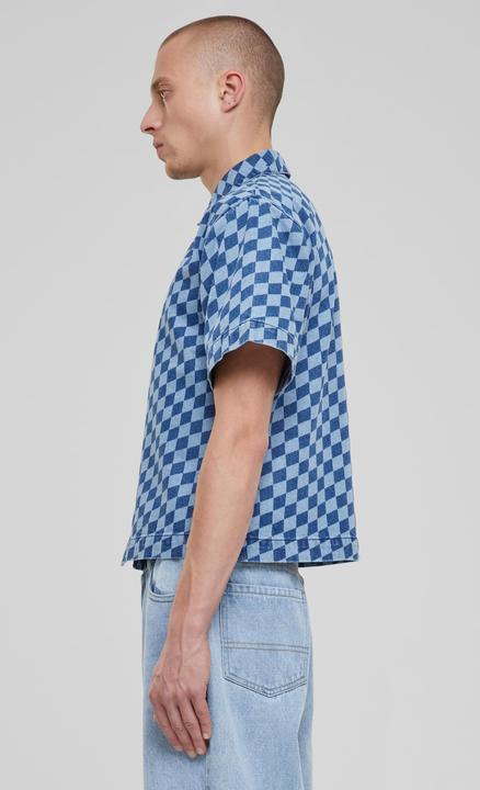 Produktbild Urban Classics Laser Check Printed Boxy Shirt - 166805 (XL)