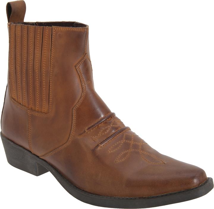 Woodland Scenics Gringos Distressed Leder Western Stiefeletten (46)