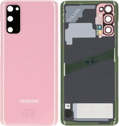 Image du produit Samsung Couverture de batterie pour G980F, G981B Galaxy S20, S20 5G - cloud pink (Samsung Galaxy S20 5G, Samsung Galaxy S20+)