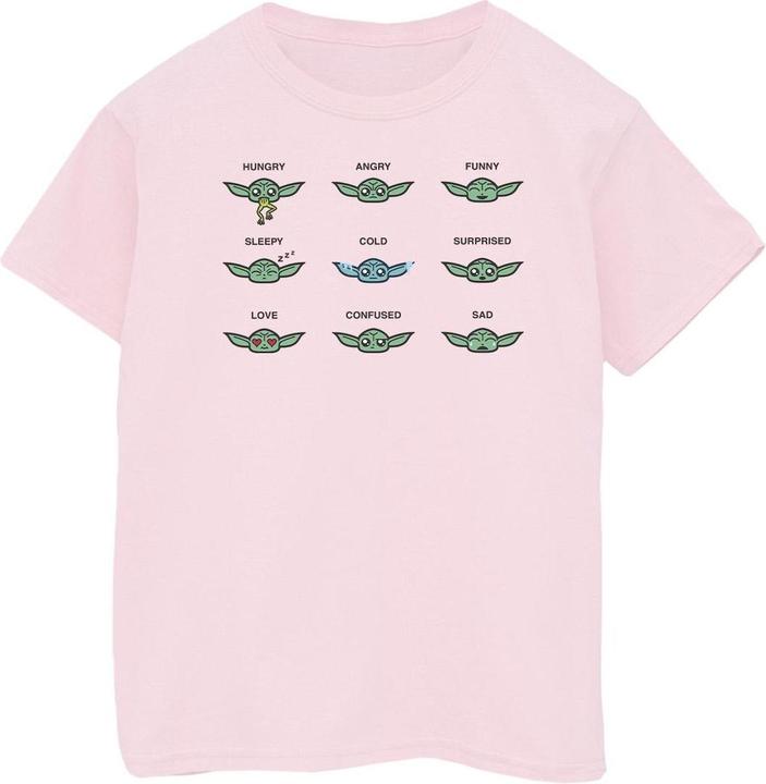 Star Wars Mandalorian Grogu Mood TShirt Mädchen