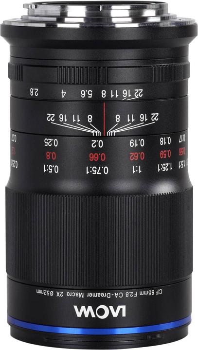 Actual product image Venus Optic 65mm f/2.8 2x Ultra Macro Canon EF-M (Canon EF, APS-C / DX)