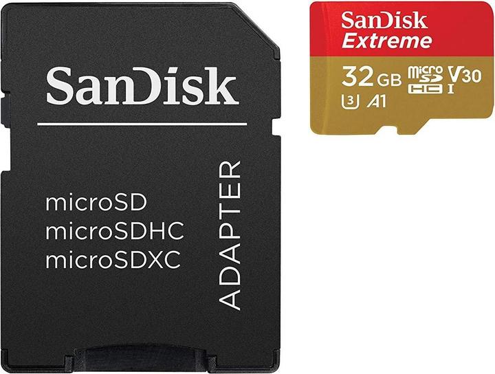 Image du produit SanDisk Jeux extrêmes sur téléphone portable (32 Go, microSDHC, U3, UHS-I)