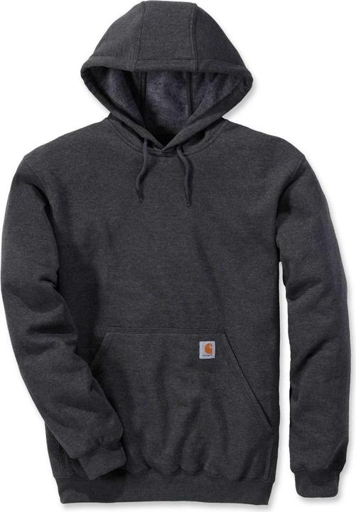 Actual product image Carhartt Bluza Midweight medvilninių sportinių nertinių su gobtuvais anglis (XL)