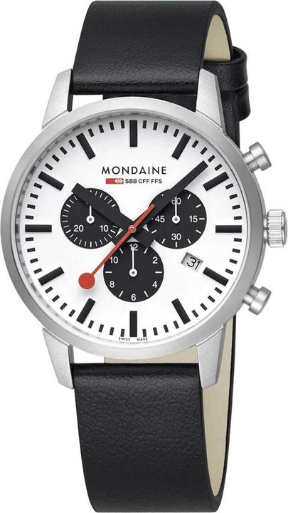 Mondaine Neo Vegan (Chronograph, 41 mm)