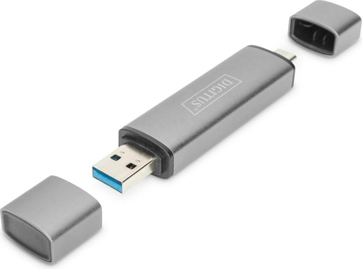 Actual product image Digitus Dual Card Reader Hub (USB 3.0, USB 2.0)