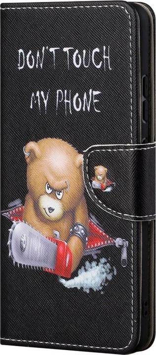Actual product image Cover-Discount Nokia X20 - Leather Cover Don't Touch Bear (Nokia X20)