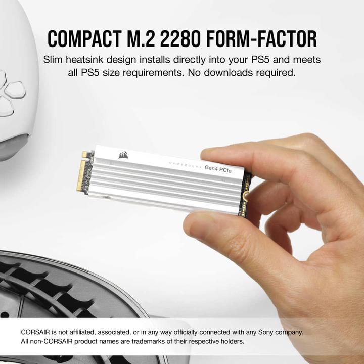 Immagine prodotto Corsair MP600 PRO LPX (2000 GB, M.2 2280)