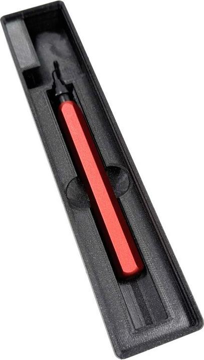 Immagine prodotto Snuups Entgrater Rot mit 15+1 Klingen und Gridfinity Tray