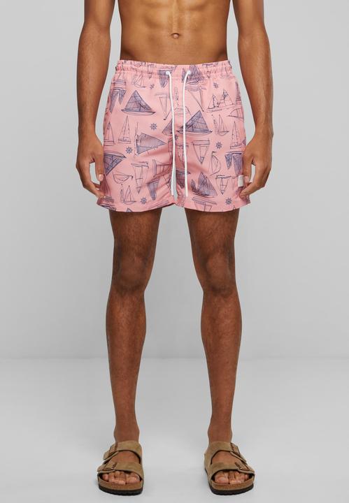 Actual product image Urban Classics Pattern Swim Shorts (L)