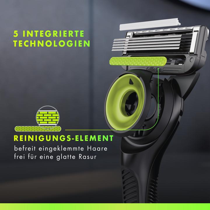 Actual product image Gillette Labs Gold Systemklingen 3er + Handstück Online Versandvariante Rasierklingen+Handstück (1 x)