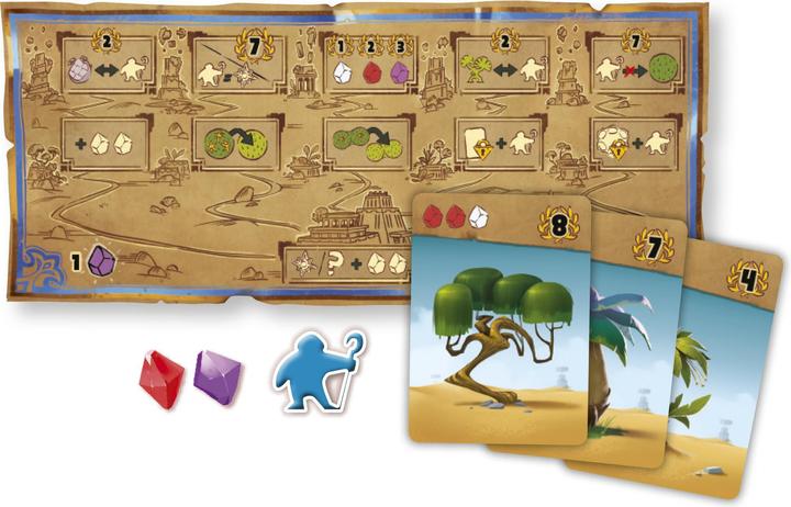 Actual product image Iello Connoisseur game Ishtar (German)