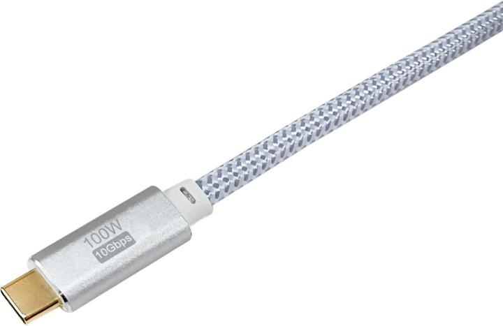 Image du produit equip Câble USB-C 3.2 -> C St/St 3.00m 5A 4K/60Hz ws (3 m, USB 3.2 Gen 2, 100 W)