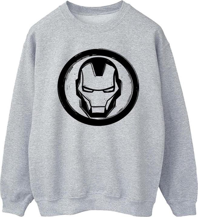 Iron Man Chest Logo Sweatshirt (S)