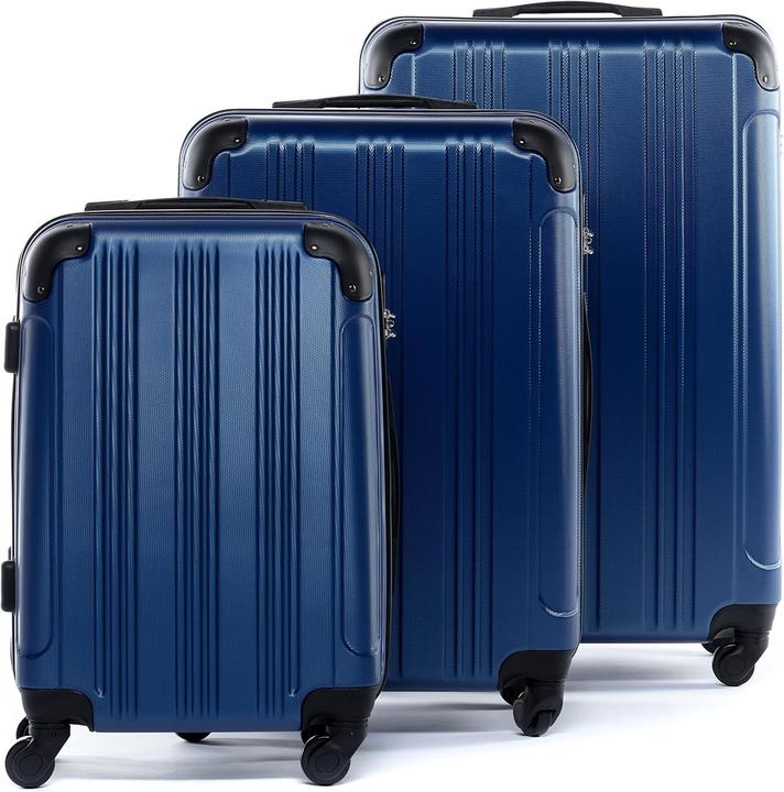 Fergé Set of 3 suitcases (110 l, Hand luggage (up to 50 litres), M (50 - 90l), L (90 - 115l))