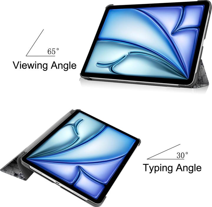 Actual product image Lobwerk Cover for Apple iPad Air 10.9 2020/2022 4/5 generation iPad Air 11 2024 M2 11 inch Slim protective (X)