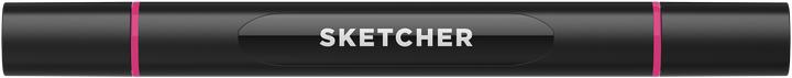 Actual product image Molotow Sketcher Marker brush + chisel (shock pink dark, 1 x)