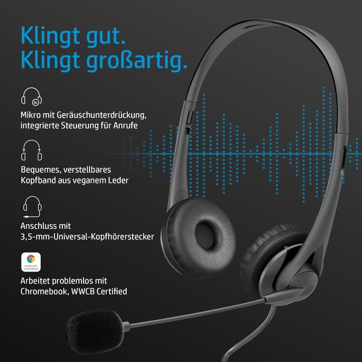 Immagine prodotto HP Cuffia G2 On-Ear (Cablato)