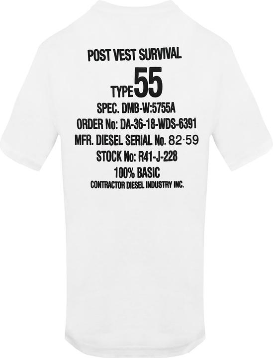 Actual product image Diesel Herren T-Shirt Aus 100% Baumwolle - Astero Plus Modell - Casual (L)