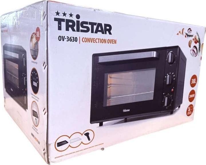Produktbild Tristar OV-3630 Convectieoven Vrijstaande Oven 38 liter 2000 Watt - Zwart (EU-Stecker)