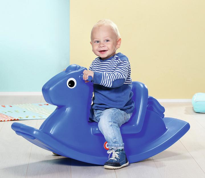 Immagine prodotto Little Tikes Cavallo a dondolo in cartone blu 173950