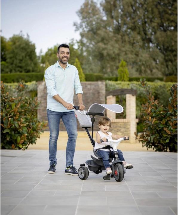 Produktbild Smoby Baby Driver Tricycle Grey