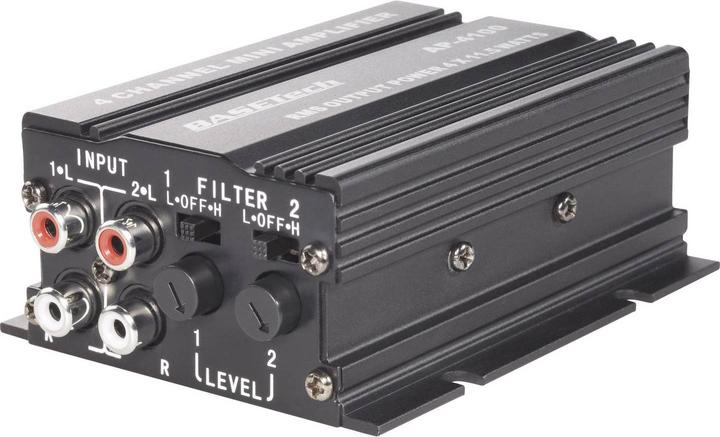 Produktbild Basetech AP-4012 (4-Kanal-Verstärker)